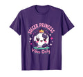 Soccer Princess Vibes Only T-Shirt - Novelty Apparel for Adults - T-Shirt, Sweatshirt, Hoodie