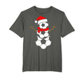 Soccer Santa Claus Snowman Ball Player T-Shirt - Trendy Graphic Unisex - T-Shirt, Sweatshirt, Hoodie