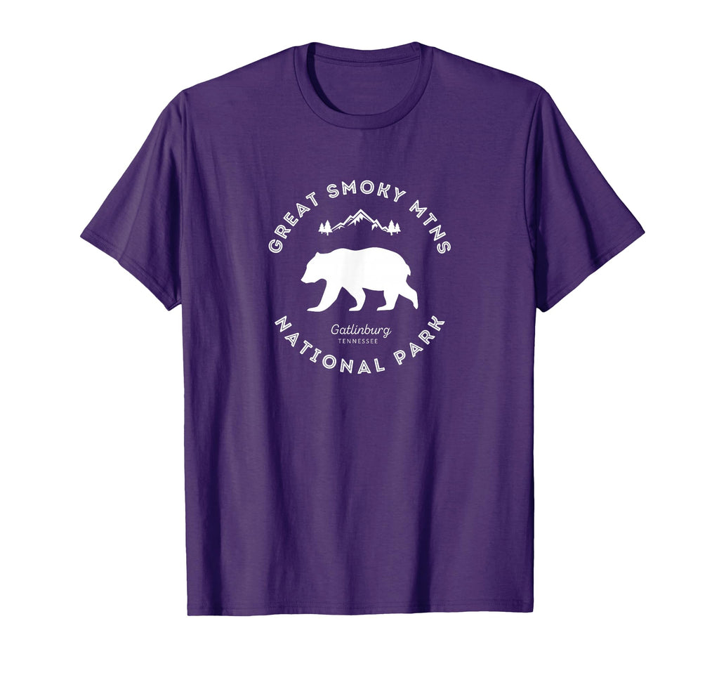Gatlinburg Tn Bear Great Smoky Mountains T-Shirt - Novelty Apparel Unisex - T-Shirt, Sweatshirt, Hoodie