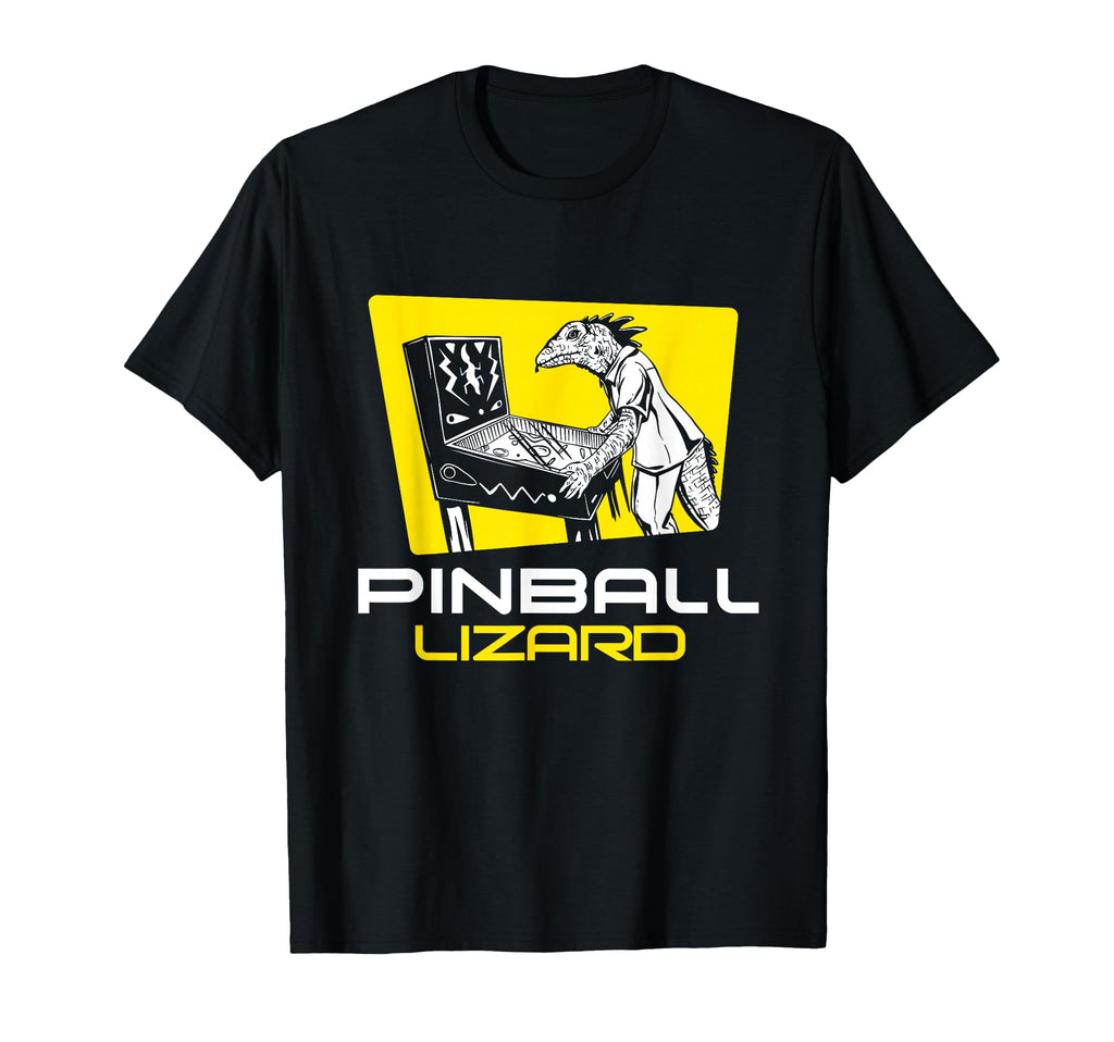 Pinball Lizard Multiball Pinball T-Shirt - Casual Everyday Wear Men Women - T-Shirt, Sweatshirt, Hoodie