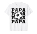 Soccer Papa Cracked Wall Family T-Shirt - Custom Art Print Men Women - T-Shirt, Sweatshirt, Hoodie