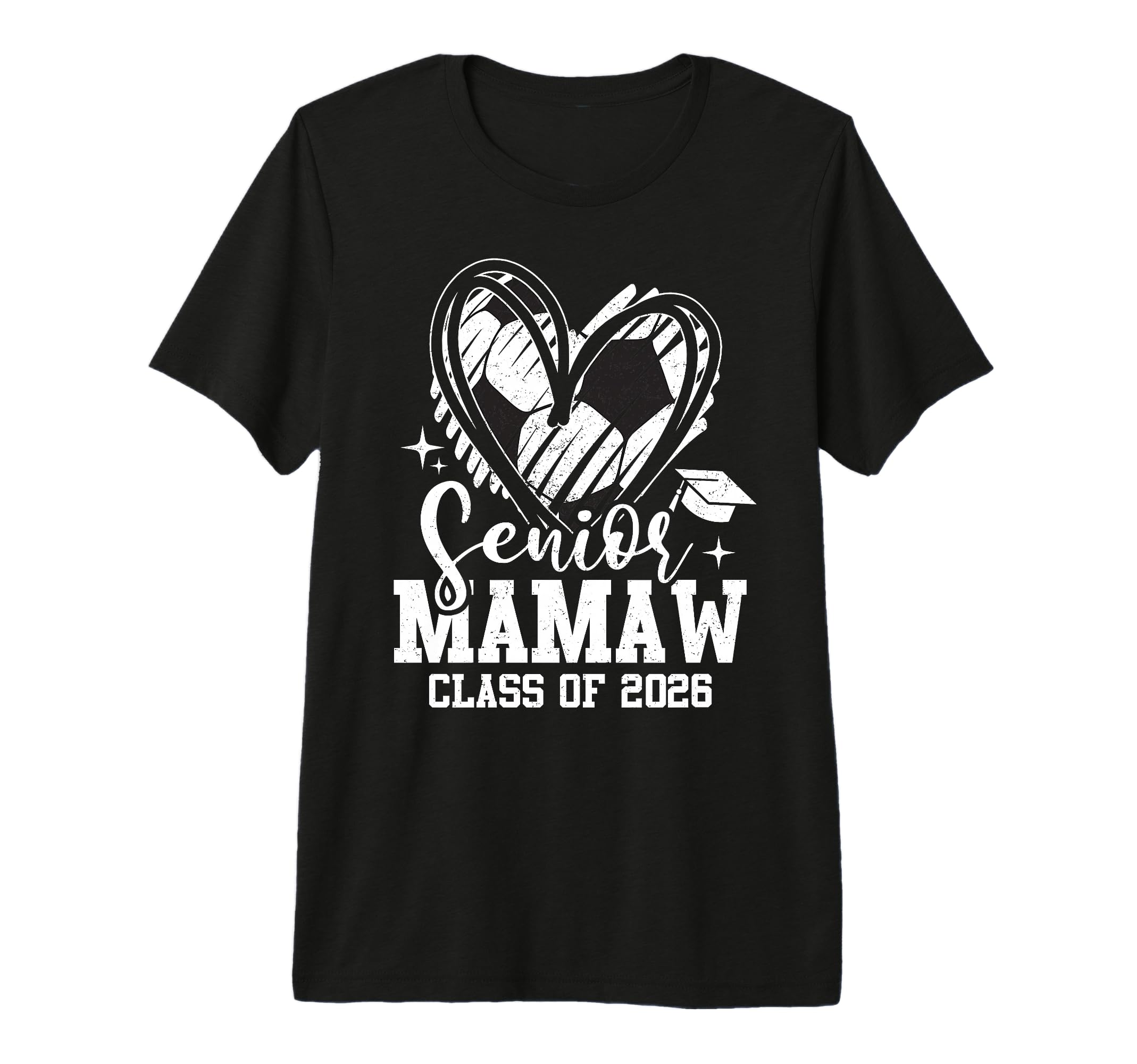Senior Mamaw Class 2026 Soccer T-Shirt - Graphic Print for Adults - T-Shirt, Sweatshirt, Hoodie