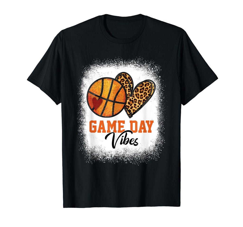 Bleached American Basketball Game Day T-Shirt - Trendy Graphic for Adults - T-Shirt, Sweatshirt, Hoodie