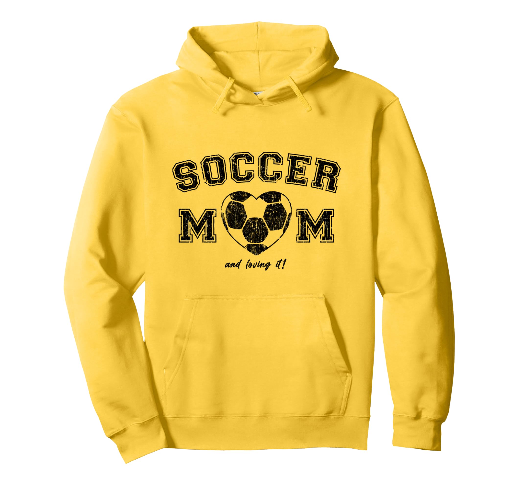Soccer Mom Simple Heart Hoodie - Minimalist Print Unisex - T-Shirt, Sweatshirt, Hoodie