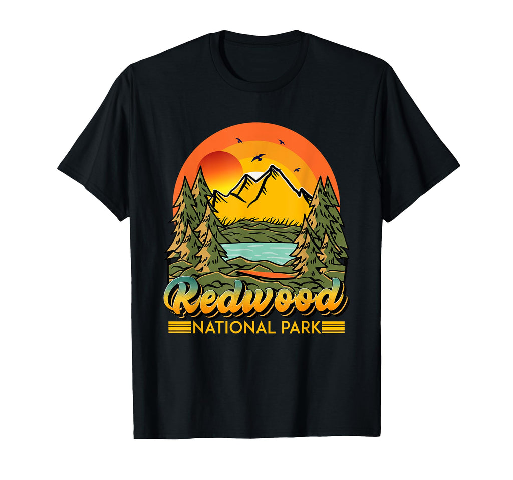 Redwood National Park Us National Parks T-Shirt - Unique Graphic Men Women - T-Shirt, Sweatshirt, Hoodie