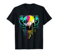 Paint Drip Soccer Player Ball T-Shirt - Casual Everyday Wear Men Women - T-Shirt, Sweatshirt, Hoodie