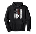 Soccer American Flag Distressed Usa Hoodie - Custom Art Print for Adults - T-Shirt, Sweatshirt, Hoodie