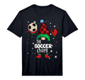 Soccer Gnome Red Buffalo Plaid T-Shirt - Minimalist Print for Adults - T-Shirt, Sweatshirt, Hoodie