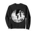 Black And White Soccer Sweatshirt - Custom Art Print Unisex - T-Shirt, Sweatshirt, Hoodie