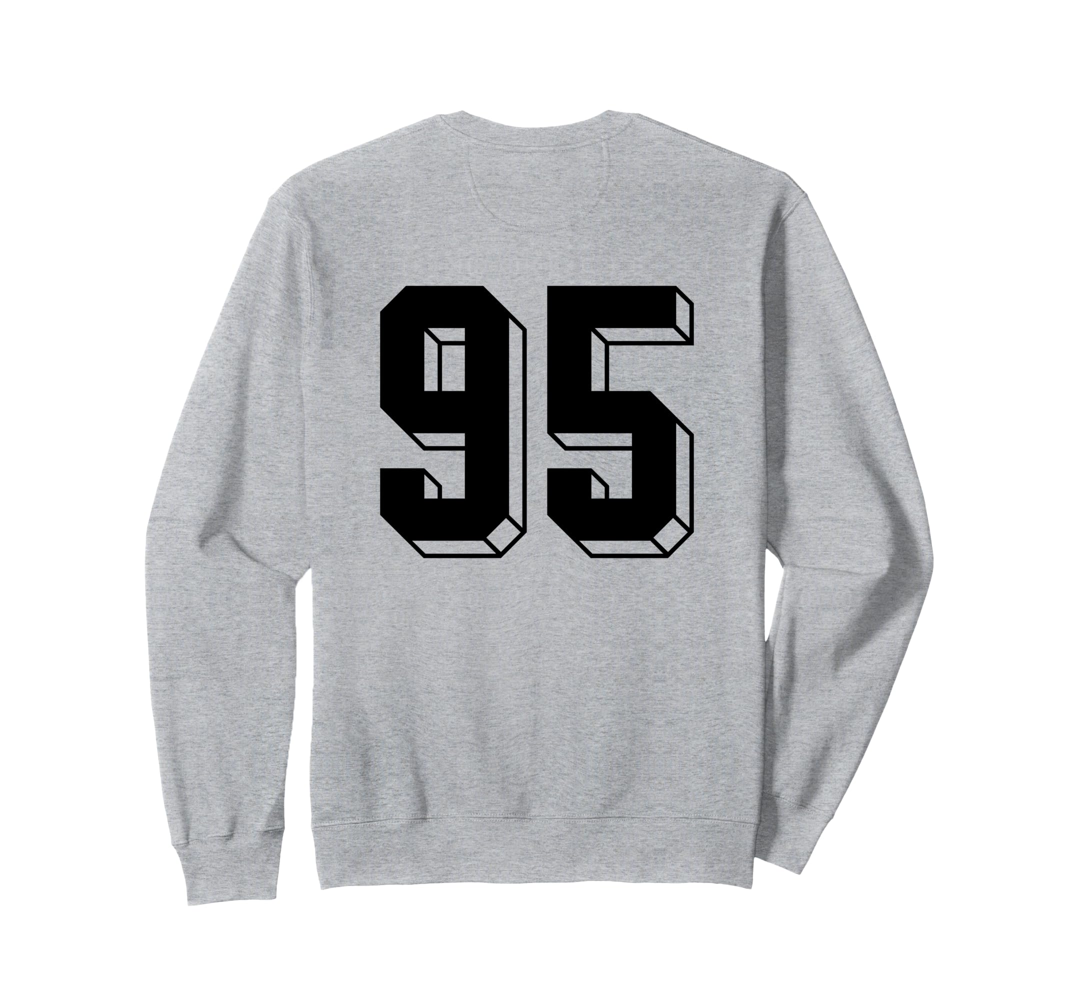 Number 95 Backside 80S 90S Team Sweatshirt - Novelty Apparel Men Women - T-Shirt, Sweatshirt, Hoodie