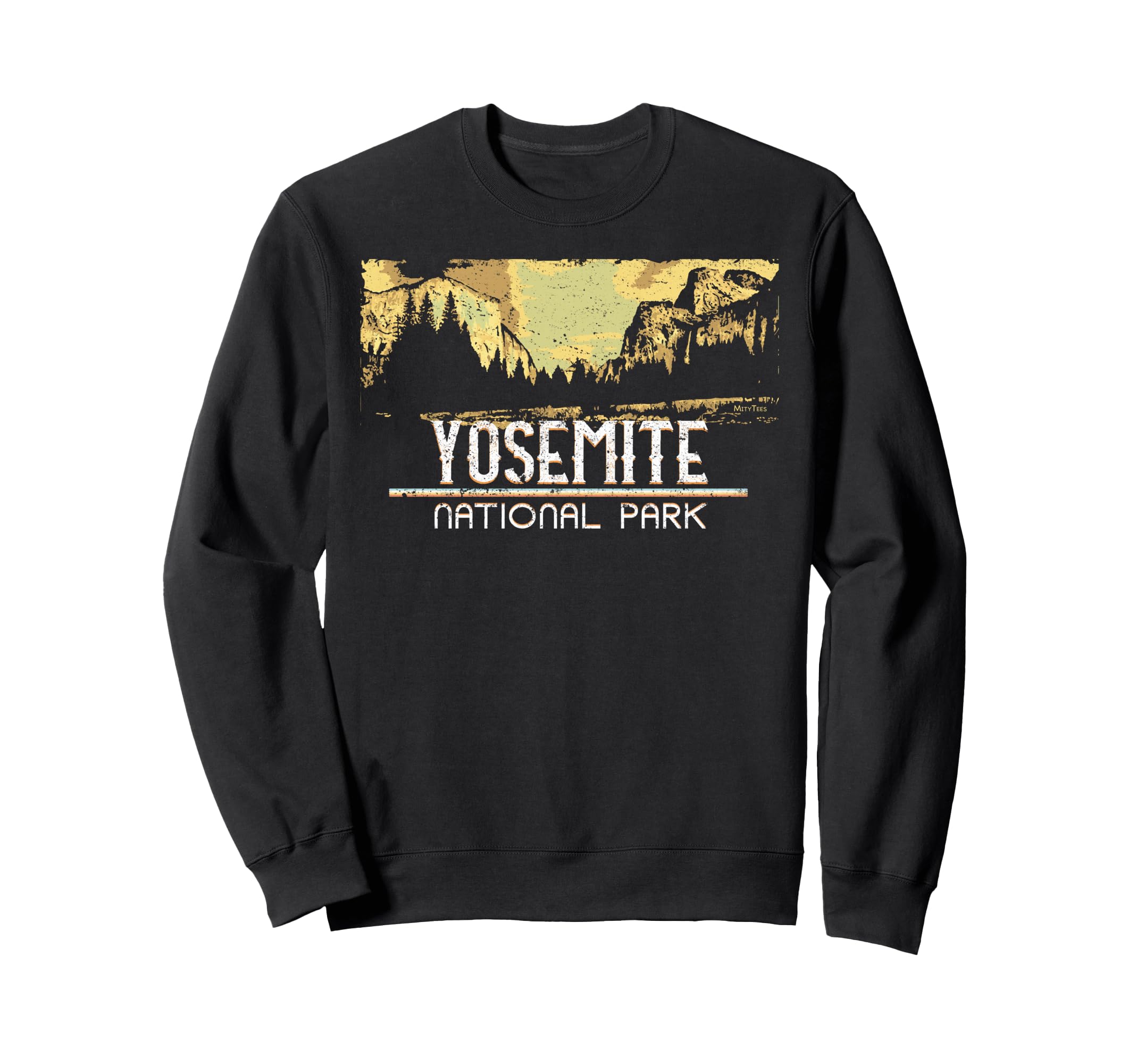 Postcard National Park Yosemite Sweatshirt - Unique Graphic Men Women - T-Shirt, Sweatshirt, Hoodie
