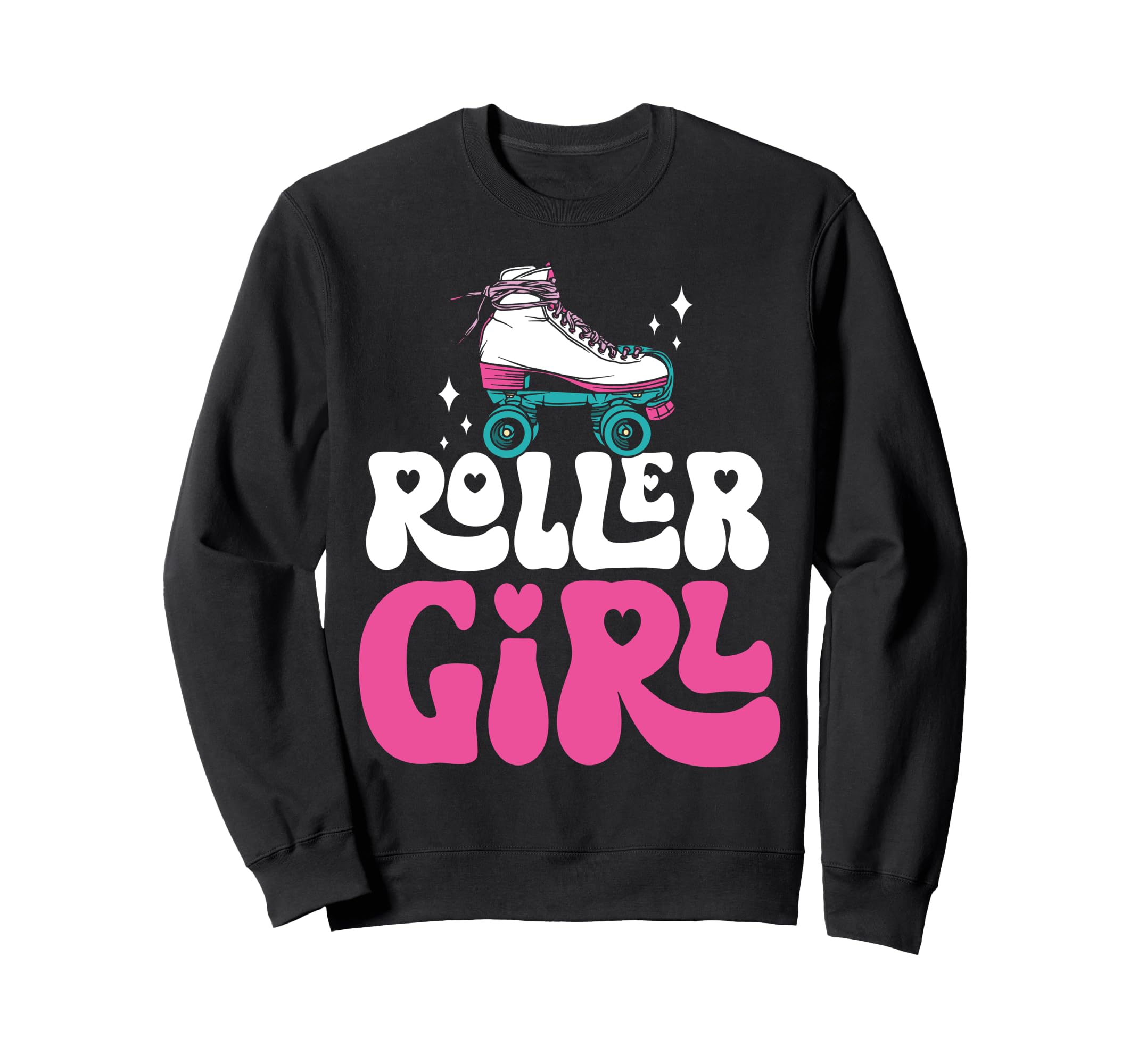 Roller Skating Skate 1970S Roller Sweatshirt - Minimalist Print Unisex - T-Shirt, Sweatshirt, Hoodie