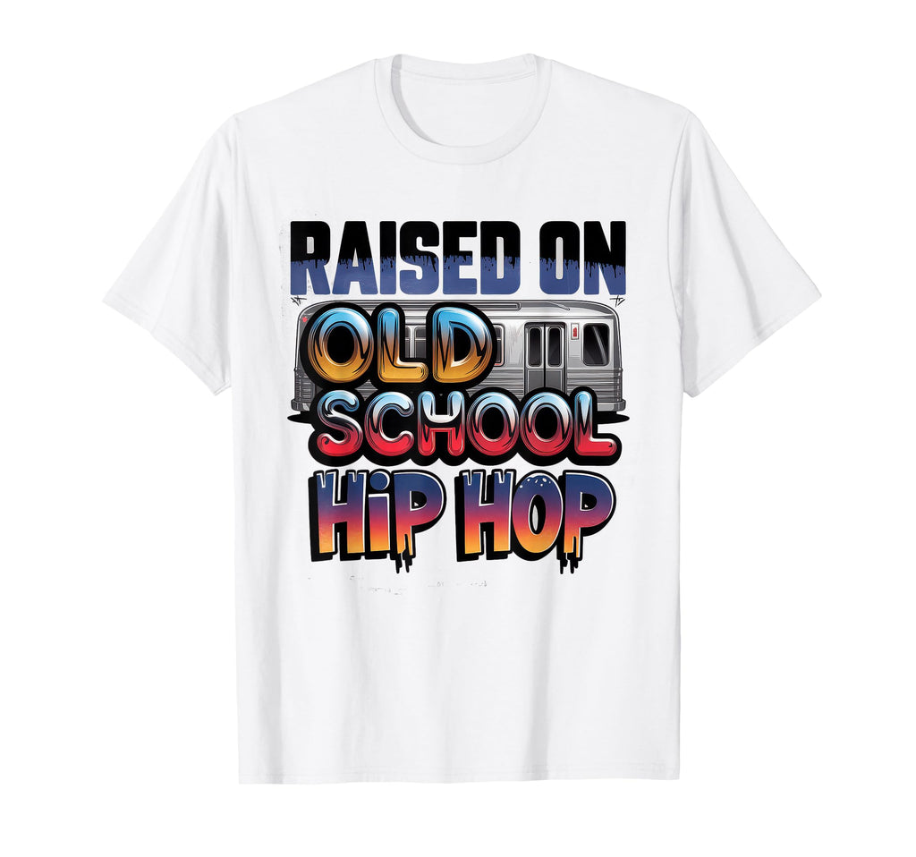 Raised Old School Hip Hop Cassette Graffiti T-Shirt - Graphic Print Unisex - T-Shirt, Sweatshirt, Hoodie