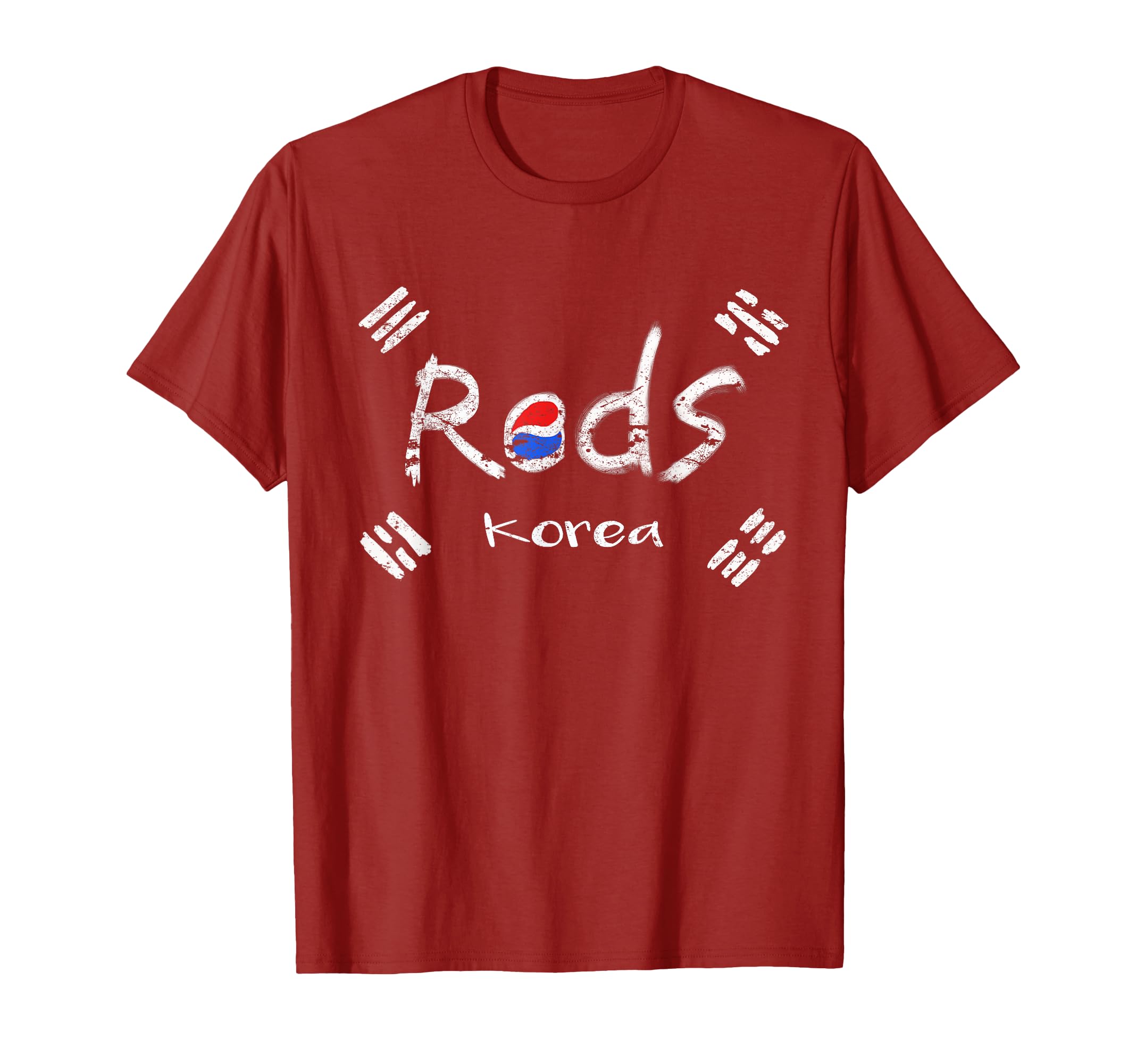 Korean Soccer Red Korean Flag T-Shirt - Unique Graphic Unisex - T-Shirt, Sweatshirt, Hoodie
