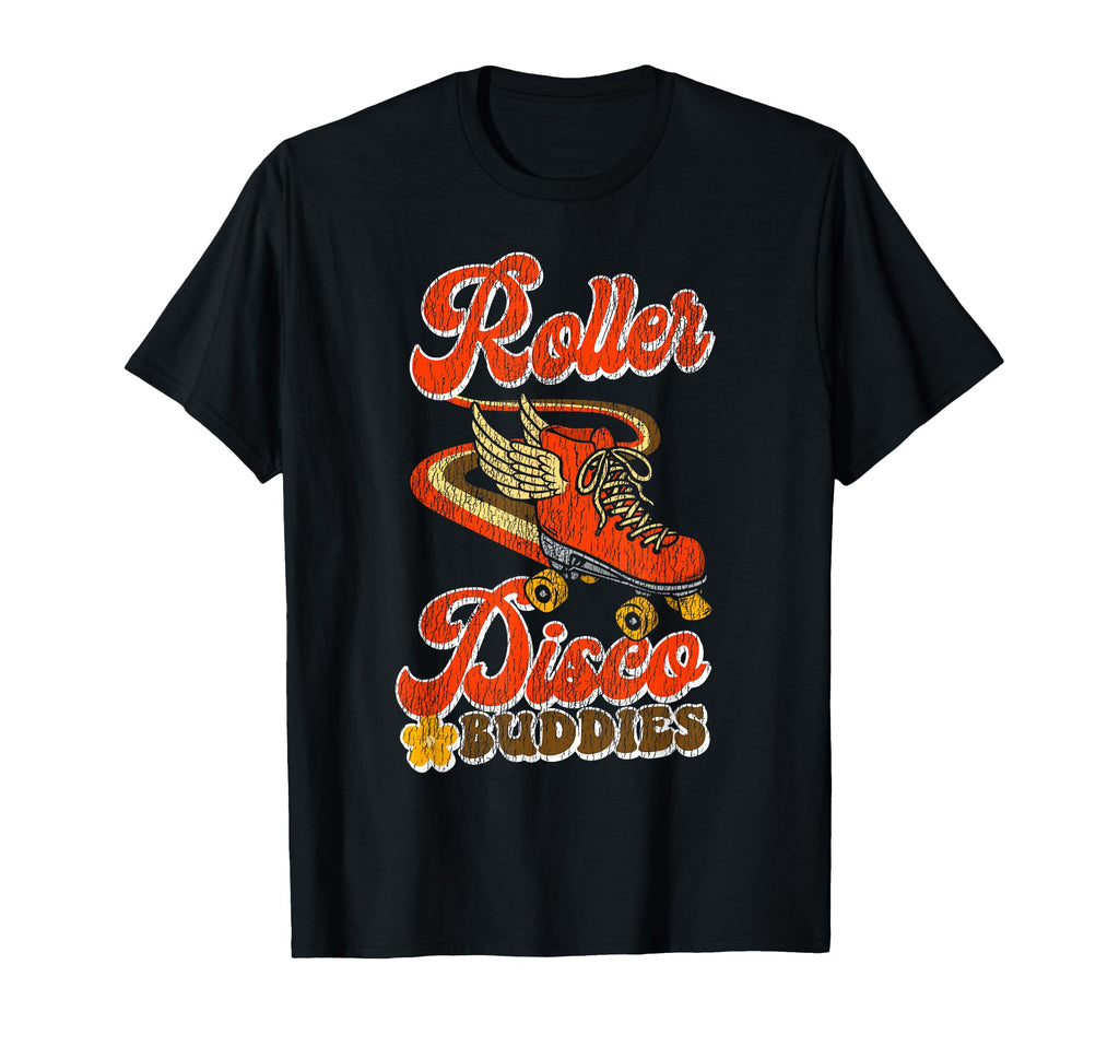 Roller Skating Skate 1970S T-Shirt - Fun Novelty Design for Adults - T-Shirt, Sweatshirt, Hoodie