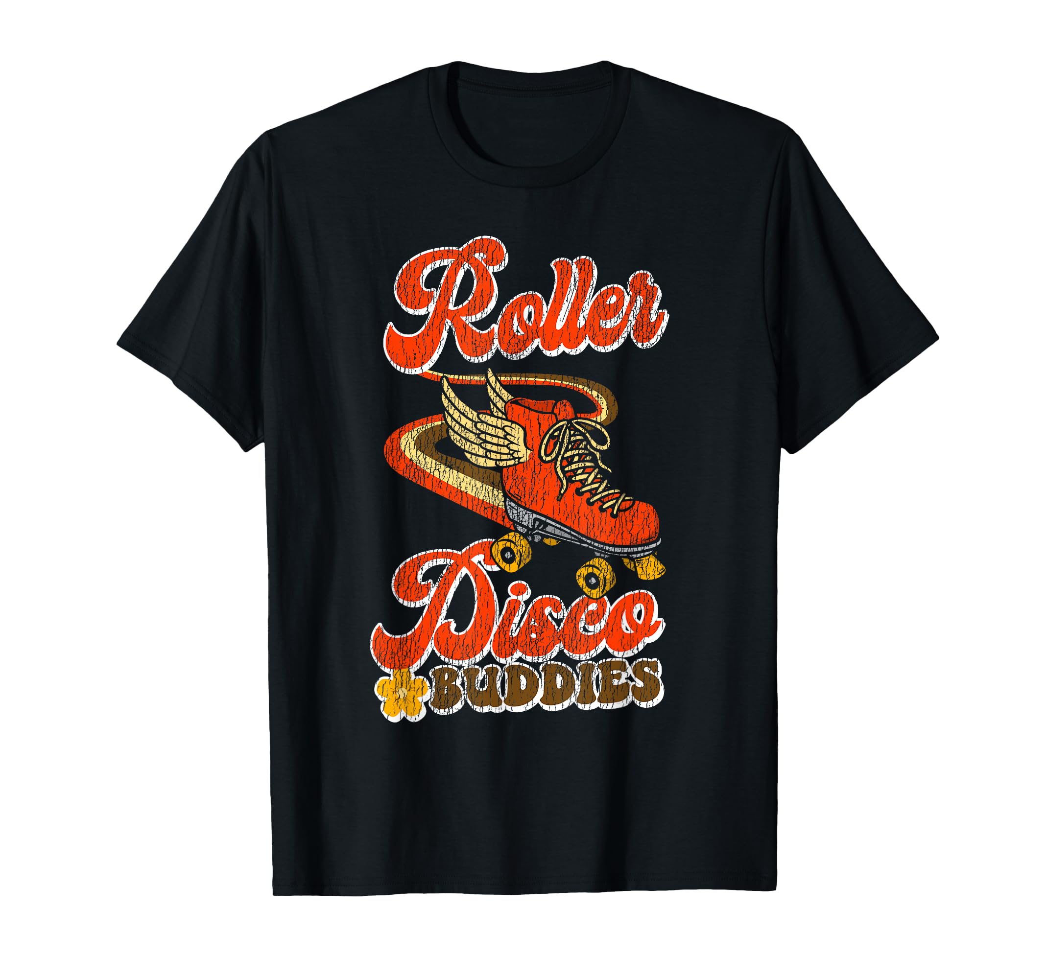 Roller Skating Skate 1970S T-Shirt - Fun Novelty Design for Adults - T-Shirt, Sweatshirt, Hoodie