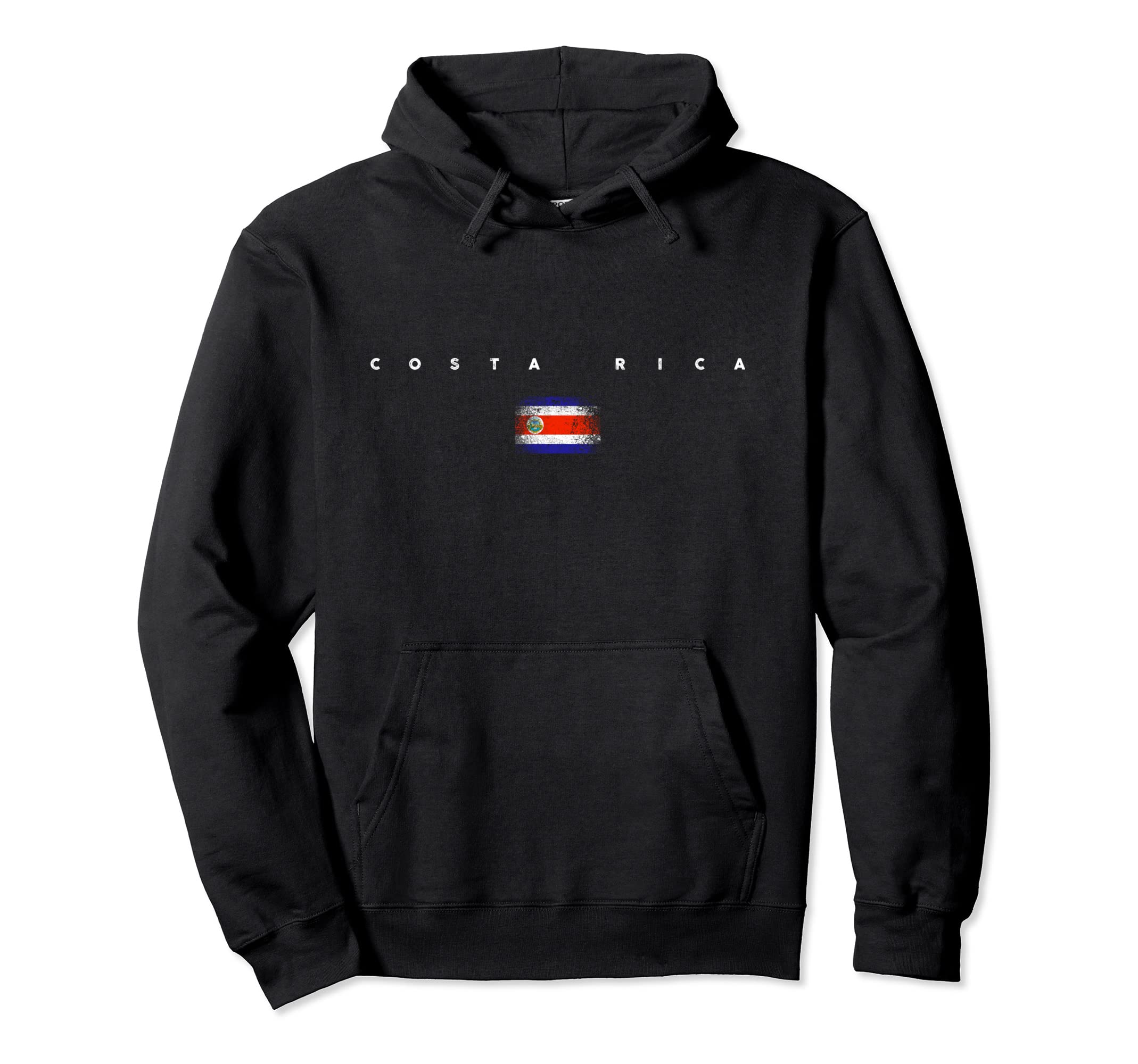 Costa Rica Flag Pride Soccer Football Hoodie - Novelty Apparel Men Women - T-Shirt, Sweatshirt, Hoodie