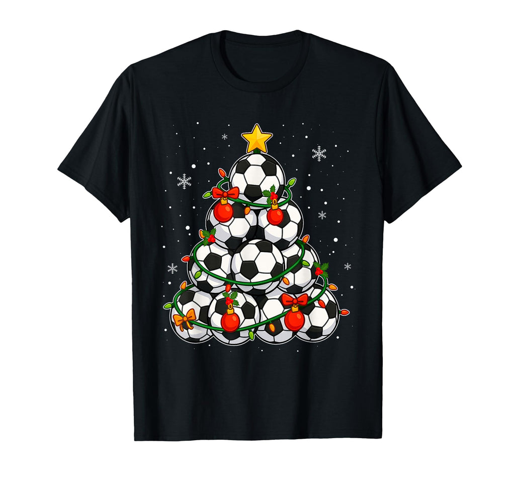 Funny Soccer Ball Player Tree Coach Gift T-Shirt - Unique Graphic Unisex - T-Shirt, Sweatshirt, Hoodie