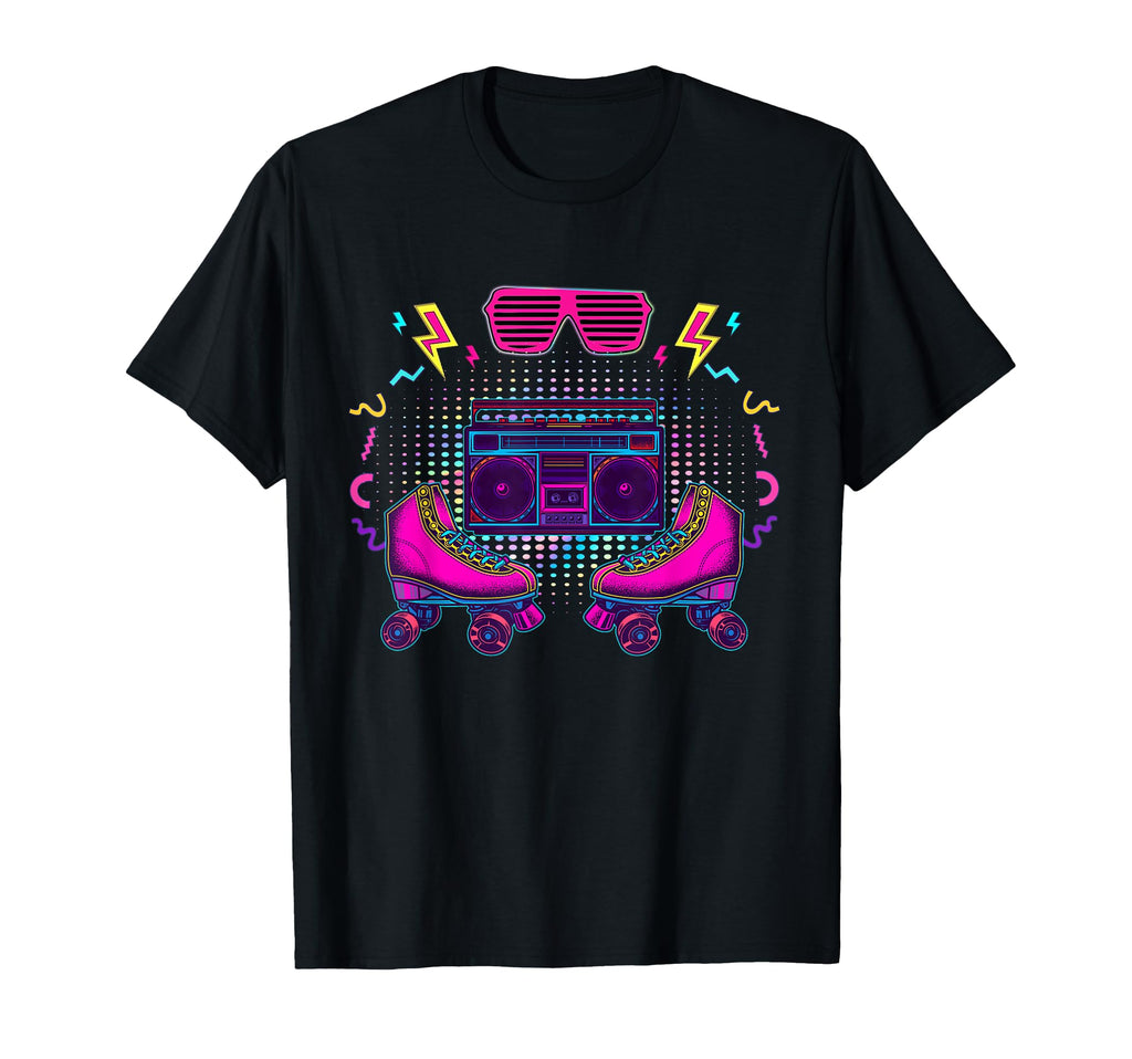 Rollerskates Funny 80S Roller Disco Skating T-Shirt - Unique Graphic Unisex - T-Shirt, Sweatshirt, Hoodie
