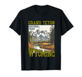 Grand Teton Usa National Park T-Shirt - Minimalist Print for Adults - T-Shirt, Sweatshirt, Hoodie