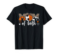Mom Both Leopard Basketball Soccer Mom T-Shirt - Unique Graphic Unisex - T-Shirt, Sweatshirt, Hoodie