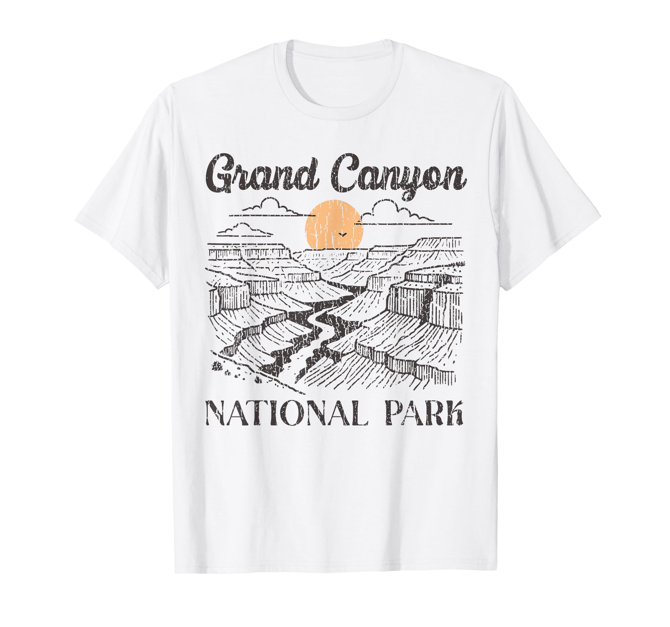 Grand Canyon National Park Grand Canyon T-Shirt - Minimalist Print Unisex - T-Shirt, Sweatshirt, Hoodie