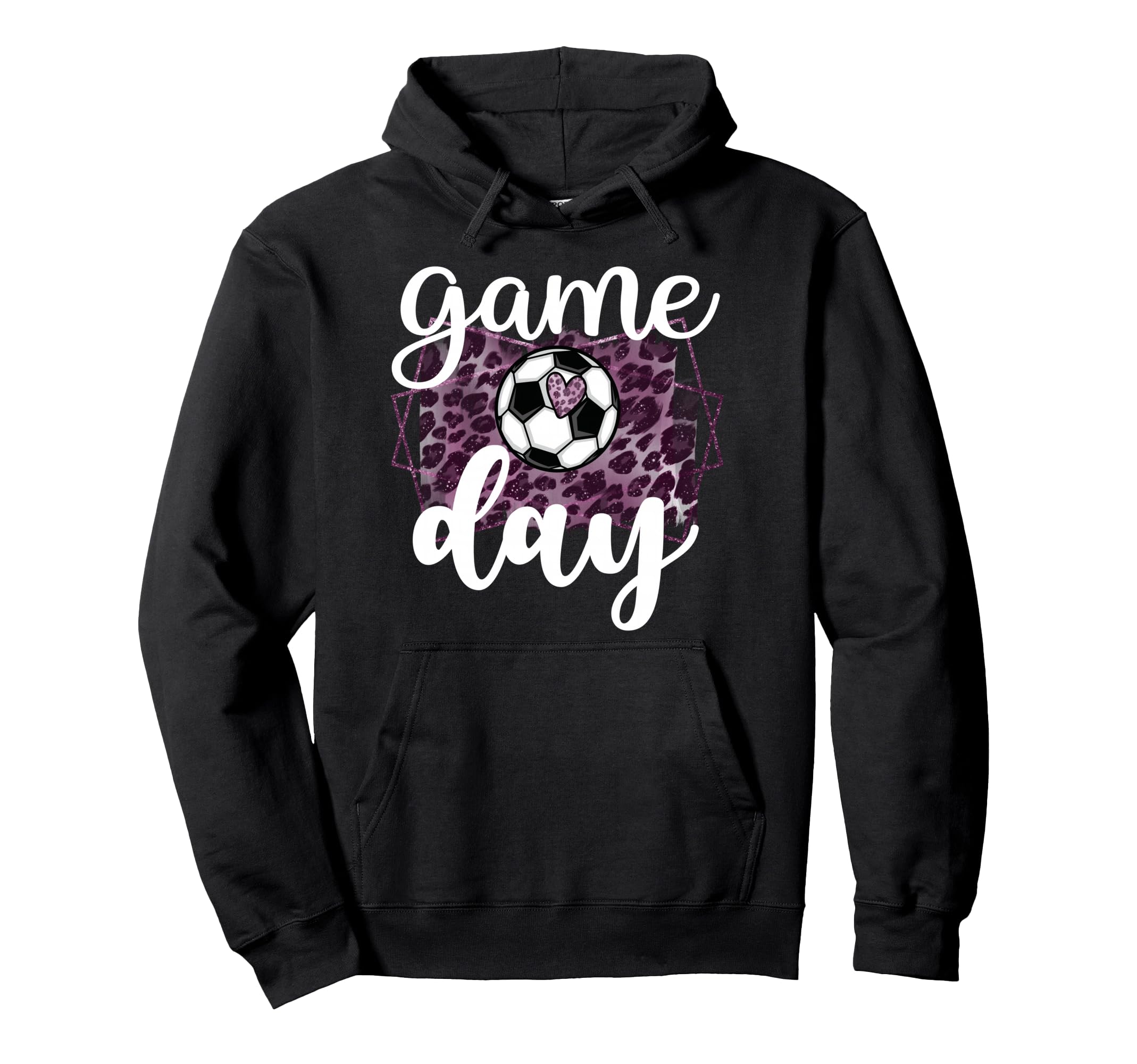Game Day Soccer Season Soccer Game Day Hoodie - Custom Art Print for Adults - T-Shirt, Sweatshirt, Hoodie