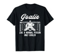 Ice Hockey Goalie Goaltender Ice T-Shirt - Fun Novelty Design Men Women - T-Shirt, Sweatshirt, Hoodie