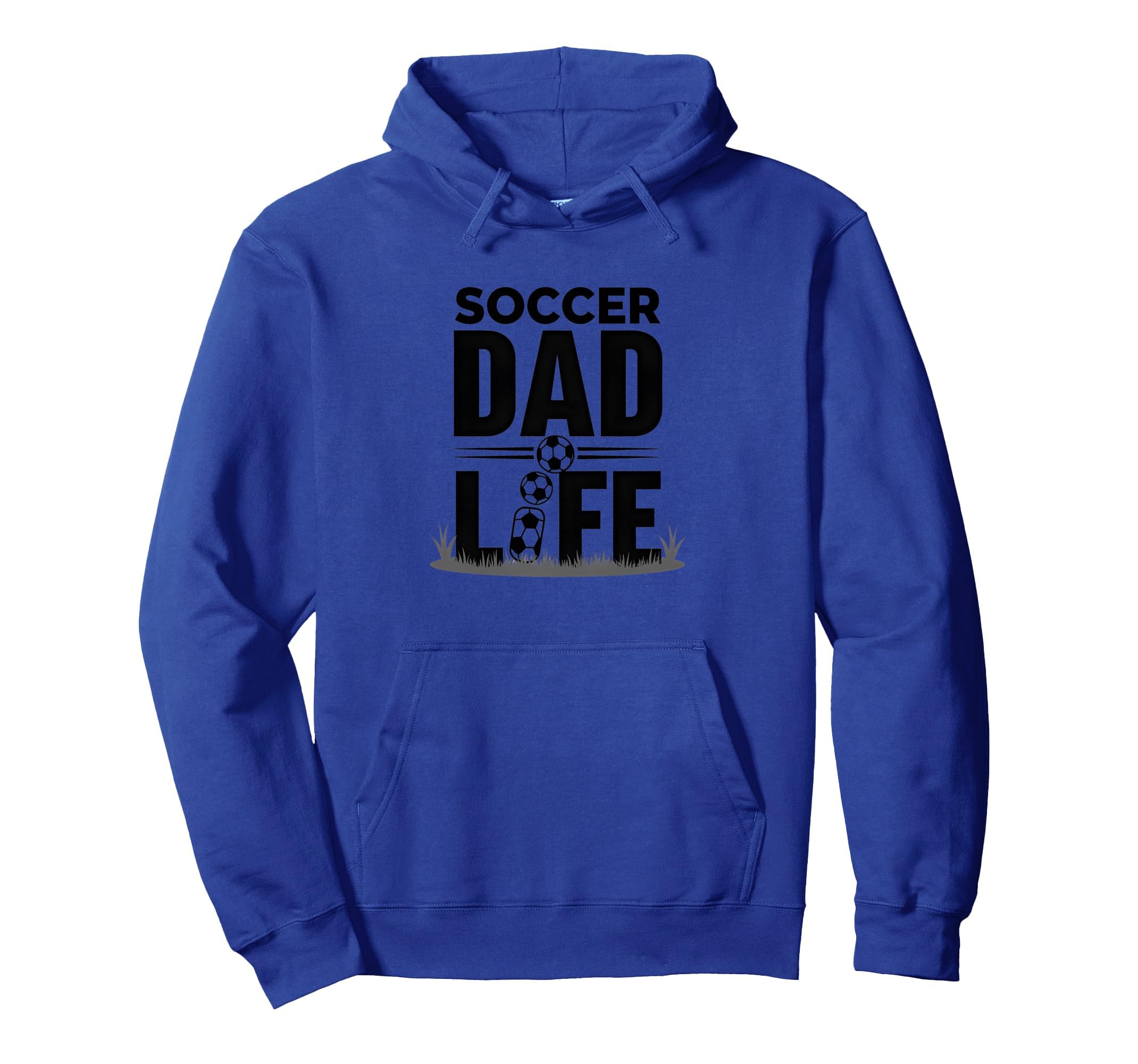 Soccer Dad Life Proud Sideline Hoodie - Minimalist Print Men Women - T-Shirt, Sweatshirt, Hoodie