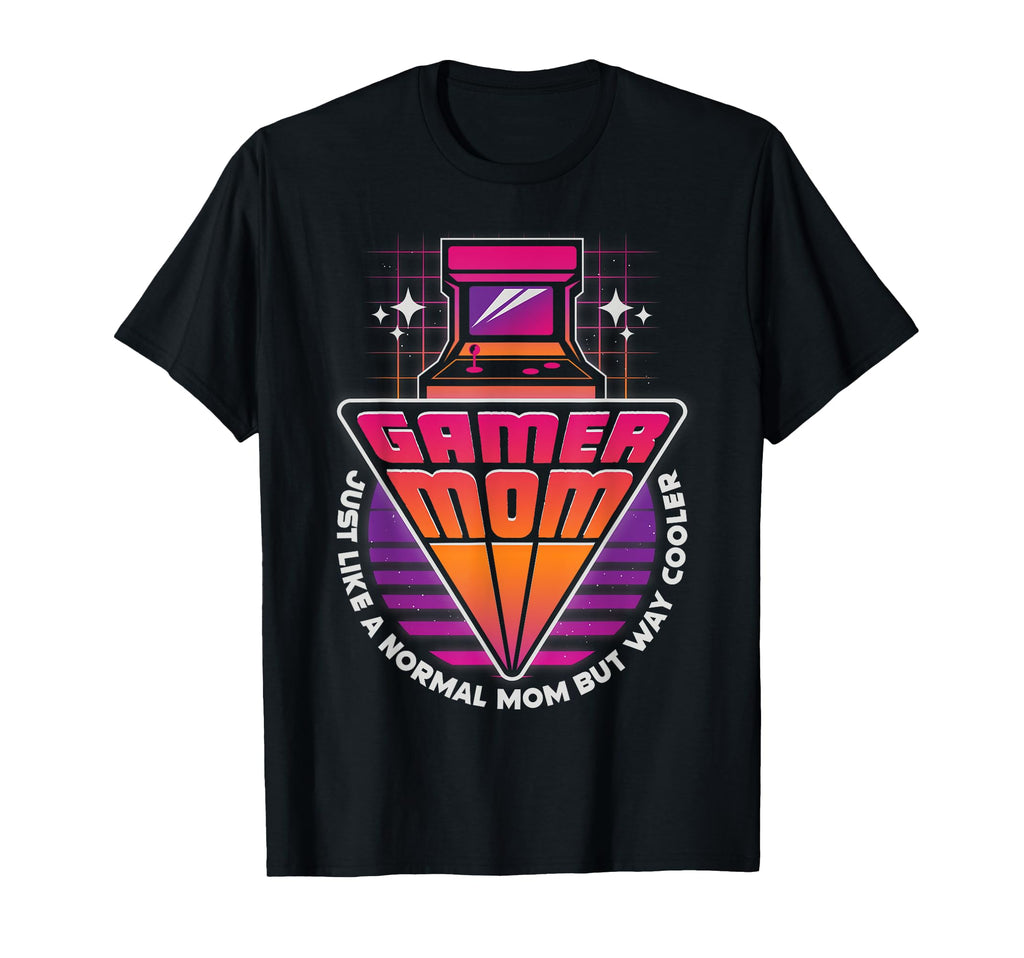 Gamer Mom Mothers Day Arcade T-Shirt - Casual Everyday Wear Men Women - T-Shirt, Sweatshirt, Hoodie
