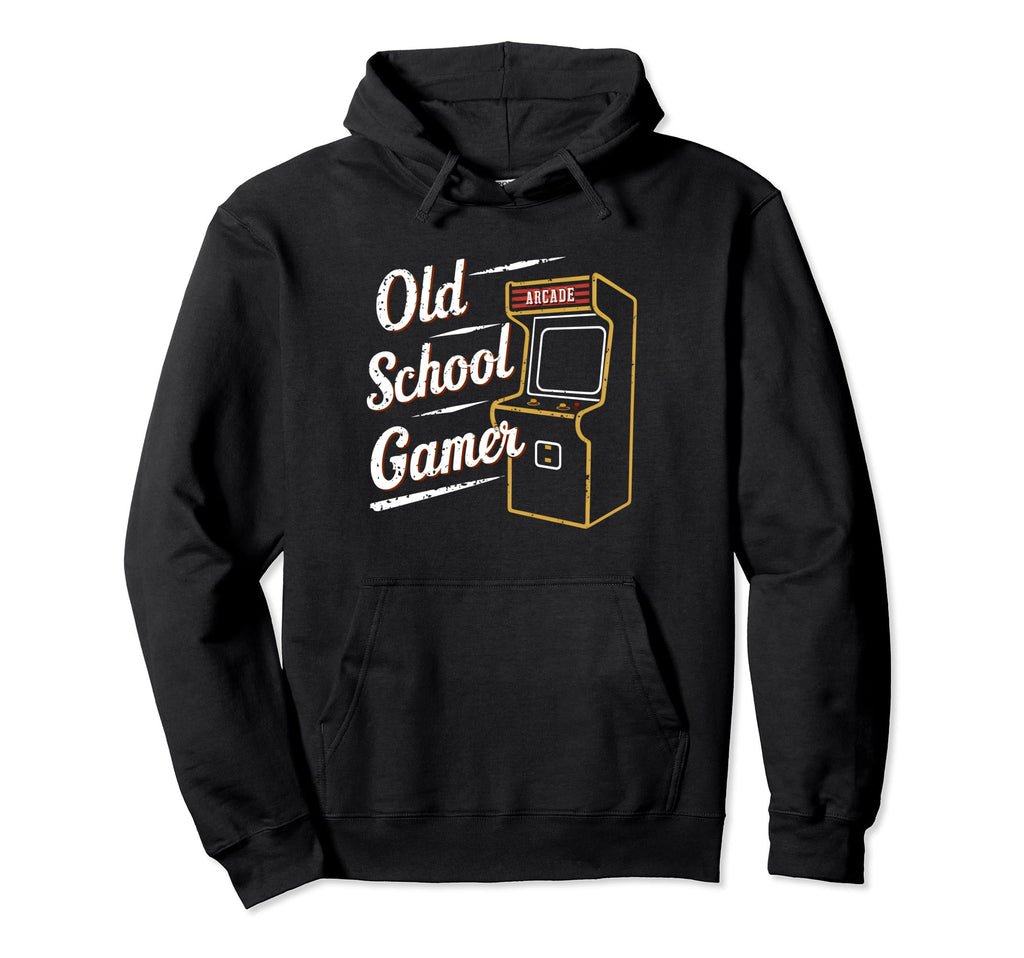 Old School Gamer Love 80S 90S Arcade Hoodie - Aesthetic Graphic Men Women - T-Shirt, Sweatshirt, Hoodie