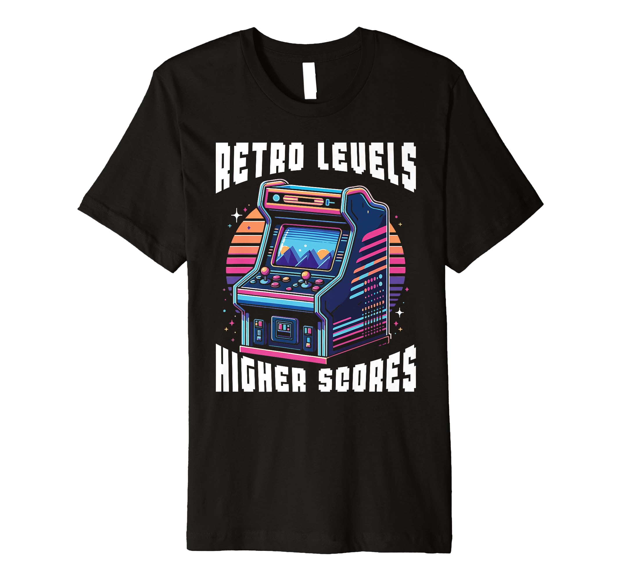 80S Arcade Nostalgia Pixel Art Video T-Shirt - Trendy Graphic for Adults - T-Shirt, Sweatshirt, Hoodie