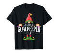 Santas Goalkeeper Group Family Pajama T-Shirt - Graphic Print Unisex - T-Shirt, Sweatshirt, Hoodie