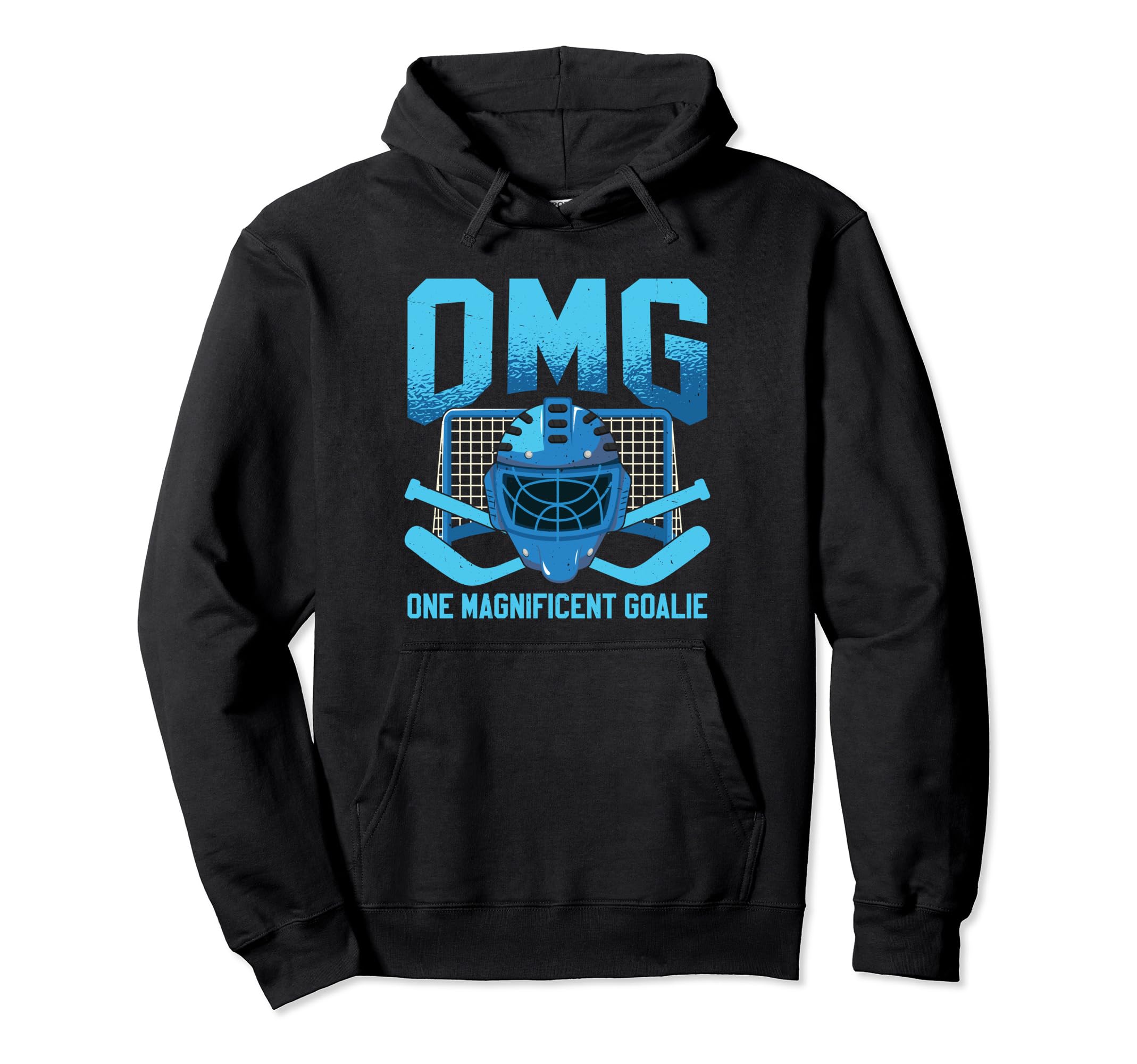Funny Ice Hockey Goalie Goalkeeper Hoodie - Graphic Print Unisex - T-Shirt, Sweatshirt, Hoodie