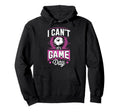 I Cant Its Game Day Soccer Hoodie - Trendy Graphic for Adults - T-Shirt, Sweatshirt, Hoodie