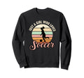 Just Who Loves Soccer Distressed Sweatshirt - Unique Graphic Unisex - T-Shirt, Sweatshirt, Hoodie