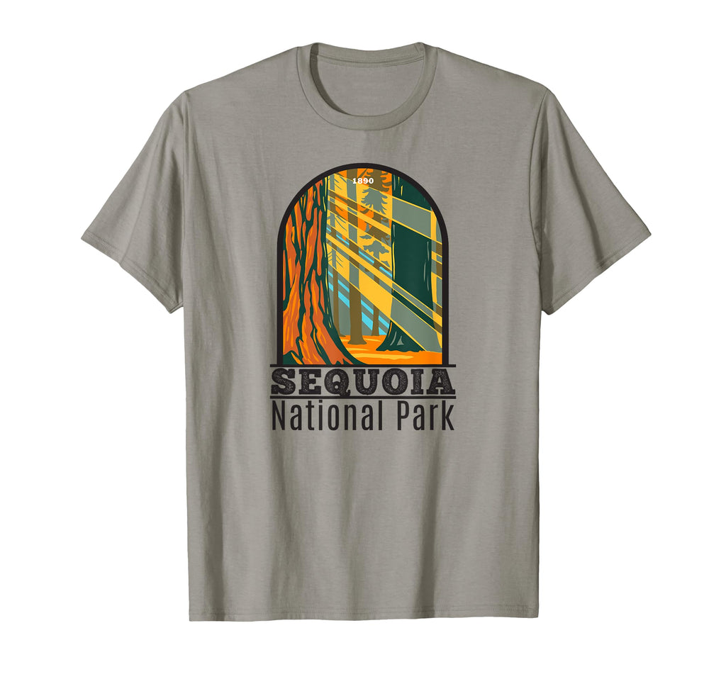 Sequoia National Park Giant Sequoia Trees T-Shirt - Minimalist Print Unisex - T-Shirt, Sweatshirt, Hoodie