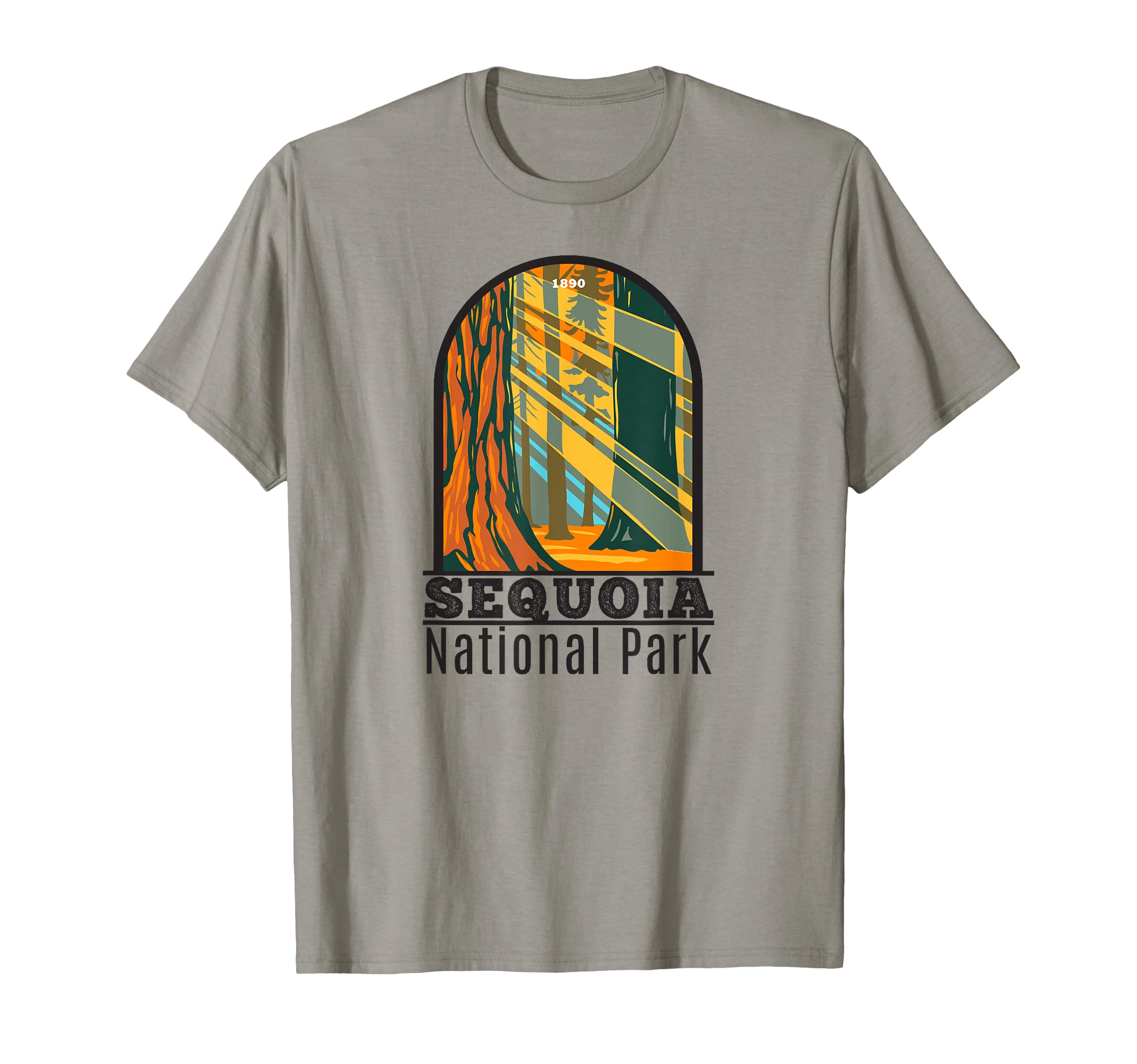 Sequoia National Park Giant Sequoia Trees T-Shirt - Minimalist Print Unisex - T-Shirt, Sweatshirt, Hoodie