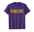 Australia Green And Yellow Athletic T-Shirt - Trendy Graphic Men Women - T-Shirt, Sweatshirt, Hoodie