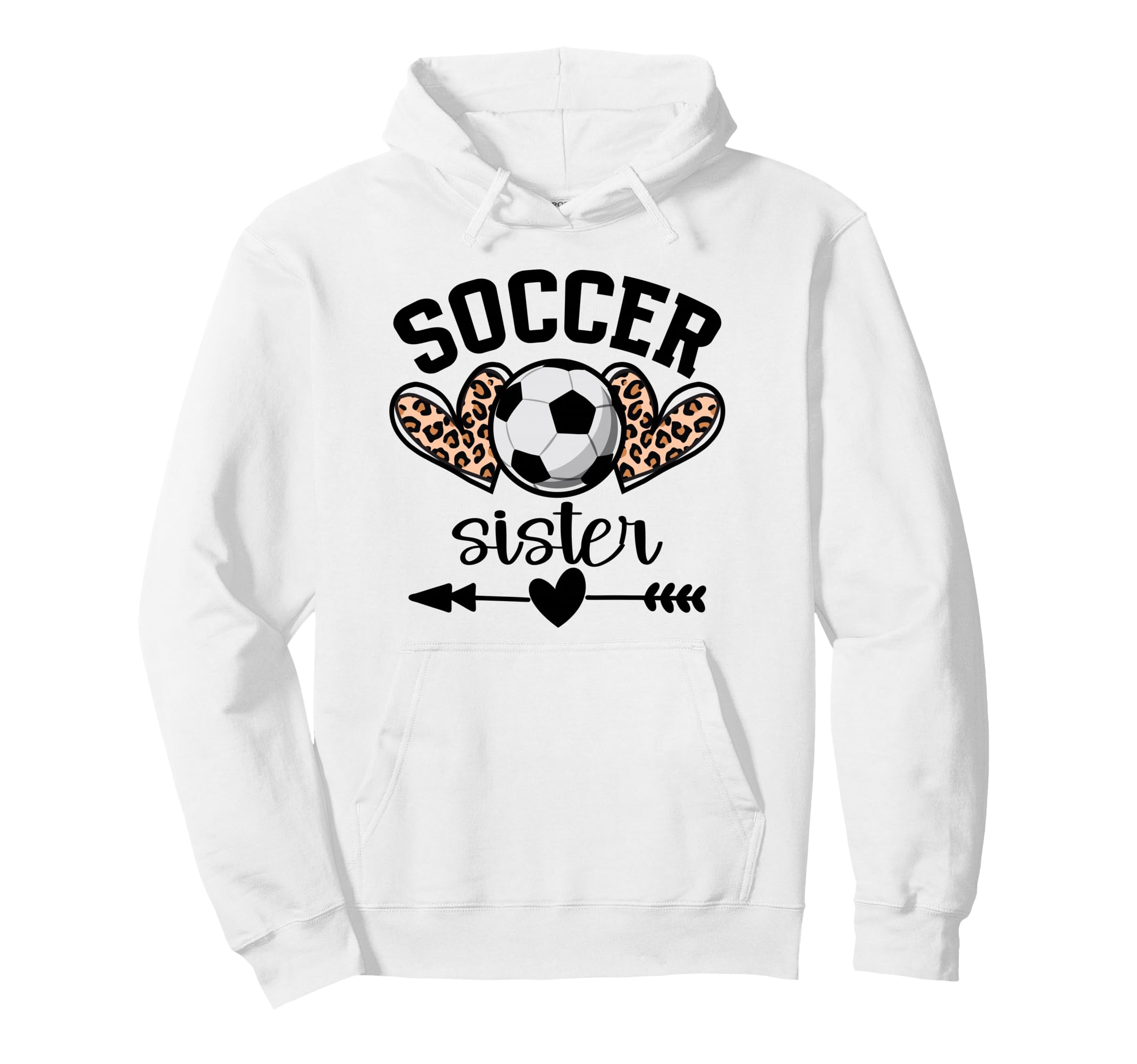 Soccer Sister Womens Soccer Sister Hoodie - Custom Art Print Men Women - T-Shirt, Sweatshirt, Hoodie