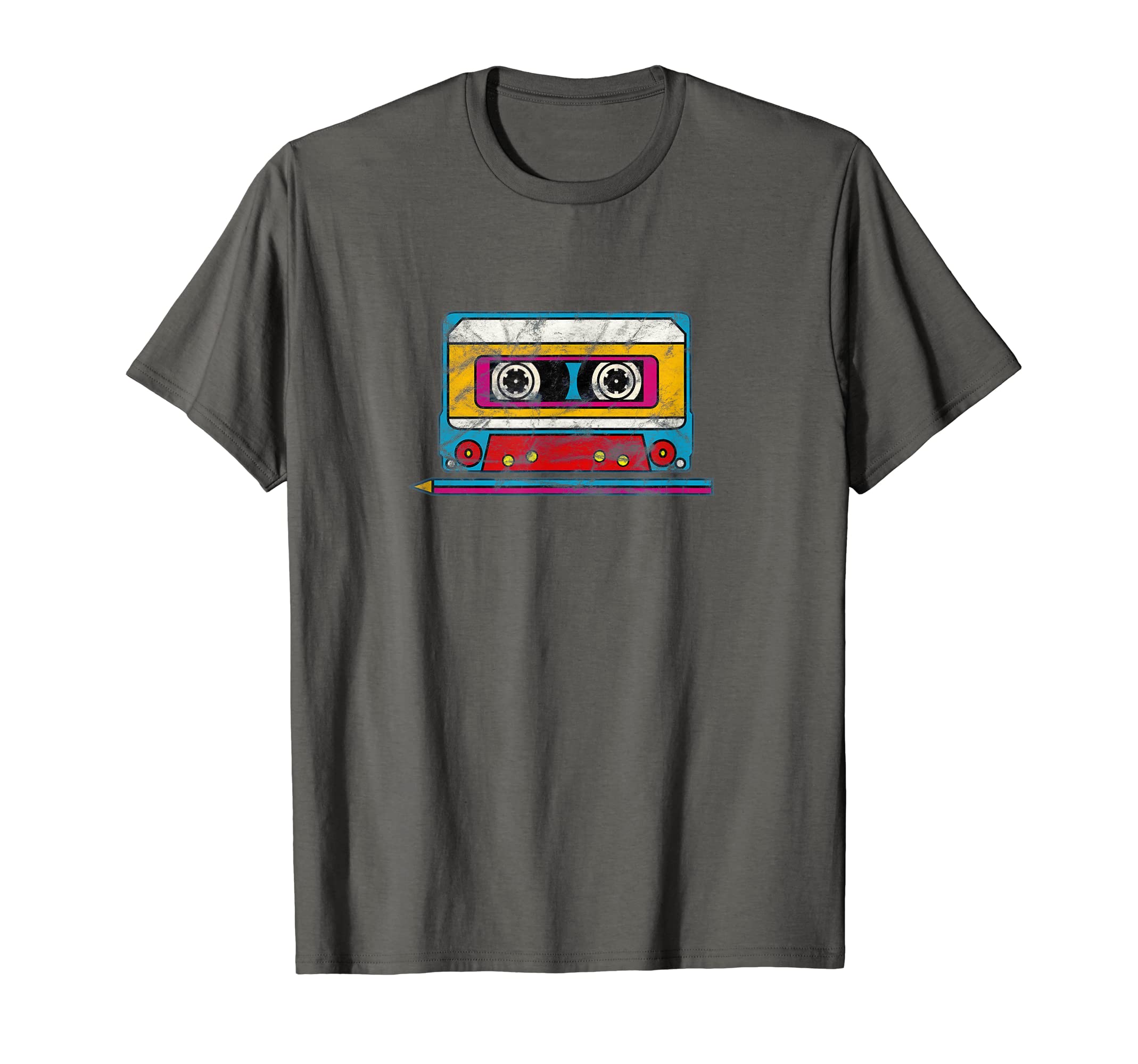 Mixtape Cassette Pen Music 70S 80S 90S T-Shirt - Unique Graphic for Adults - T-Shirt, Sweatshirt, Hoodie