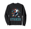 Soccer Striker Fullback Position Sports Sweatshirt - Trendy Graphic Unisex - T-Shirt, Sweatshirt, Hoodie