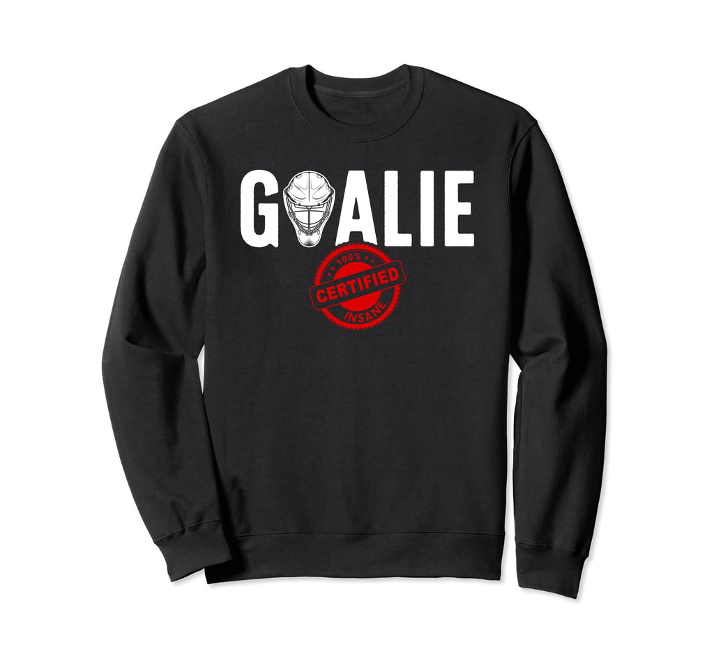 Ice Hockey Goalie Ice Hockey Sweatshirt - Novelty Apparel Men Women - T-Shirt, Sweatshirt, Hoodie