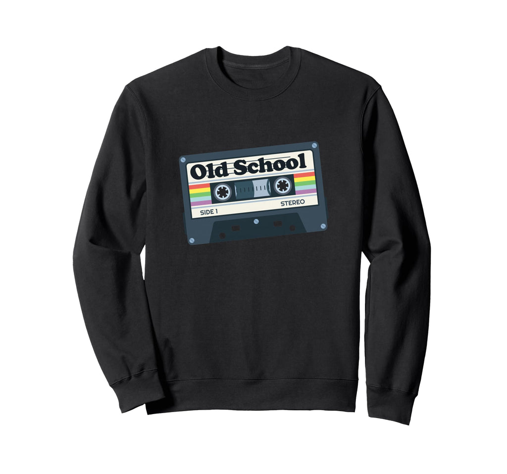 Mixtape Cassette Sweatshirt - Fun Novelty Design Men Women - T-Shirt, Sweatshirt, Hoodie