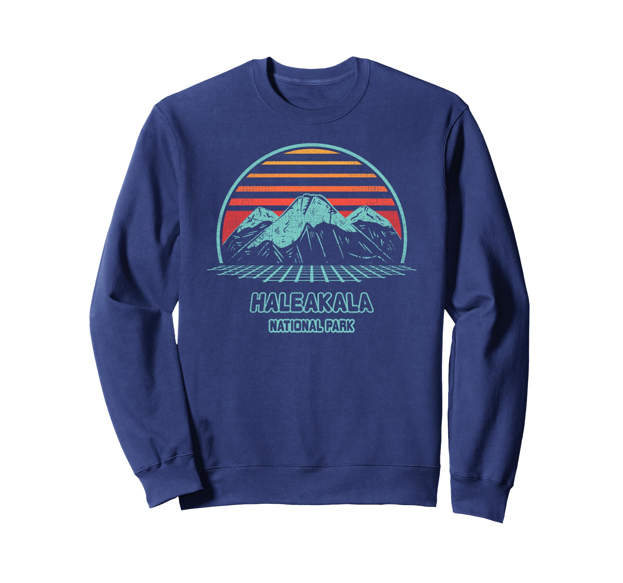 Haleakala National Park Hiking 80S Sweatshirt - Graphic Print Unisex - T-Shirt, Sweatshirt, Hoodie