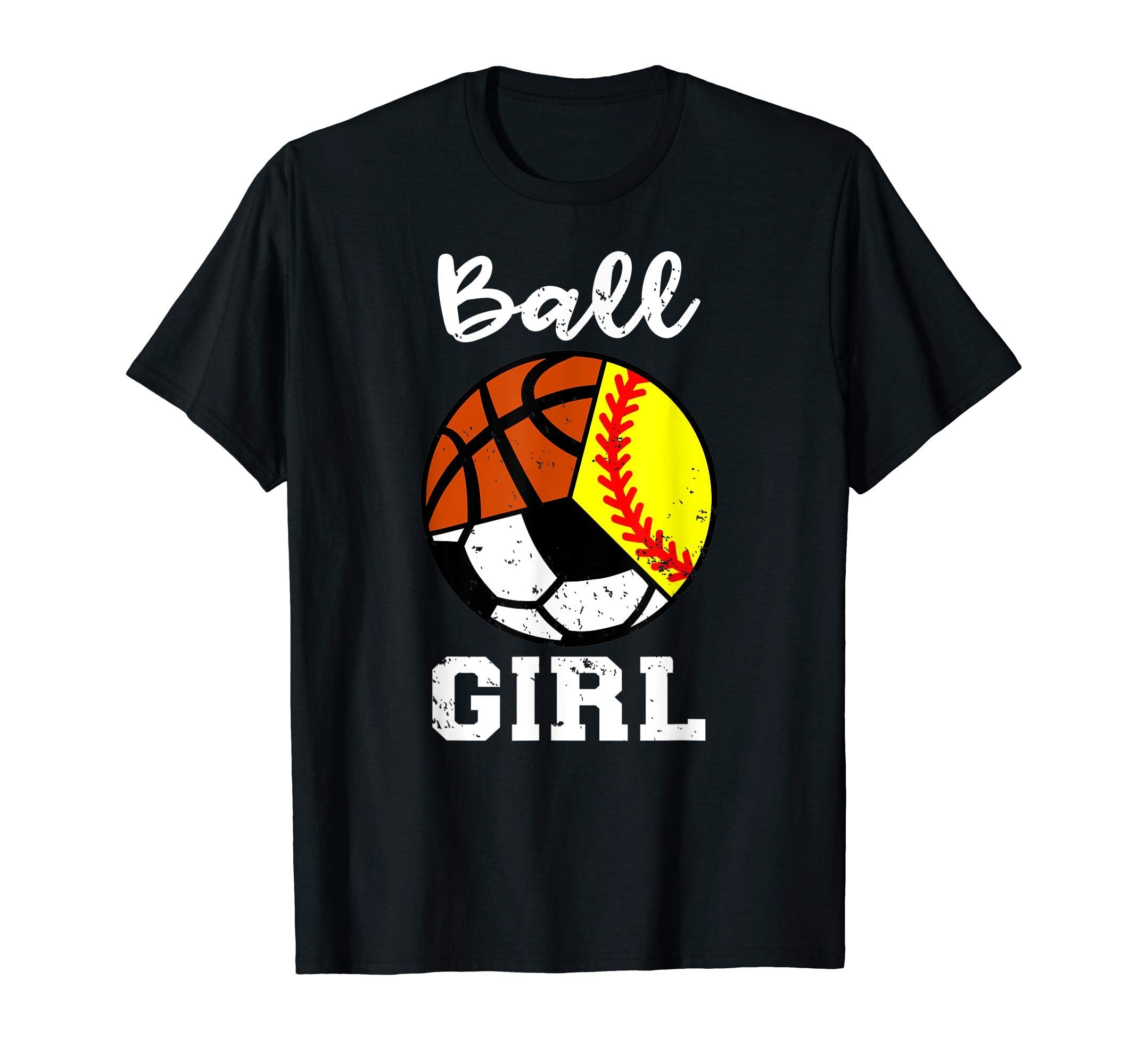 Ball Soccer Basketball Softball T-Shirt - Casual Everyday Wear for Adults - T-Shirt, Sweatshirt, Hoodie