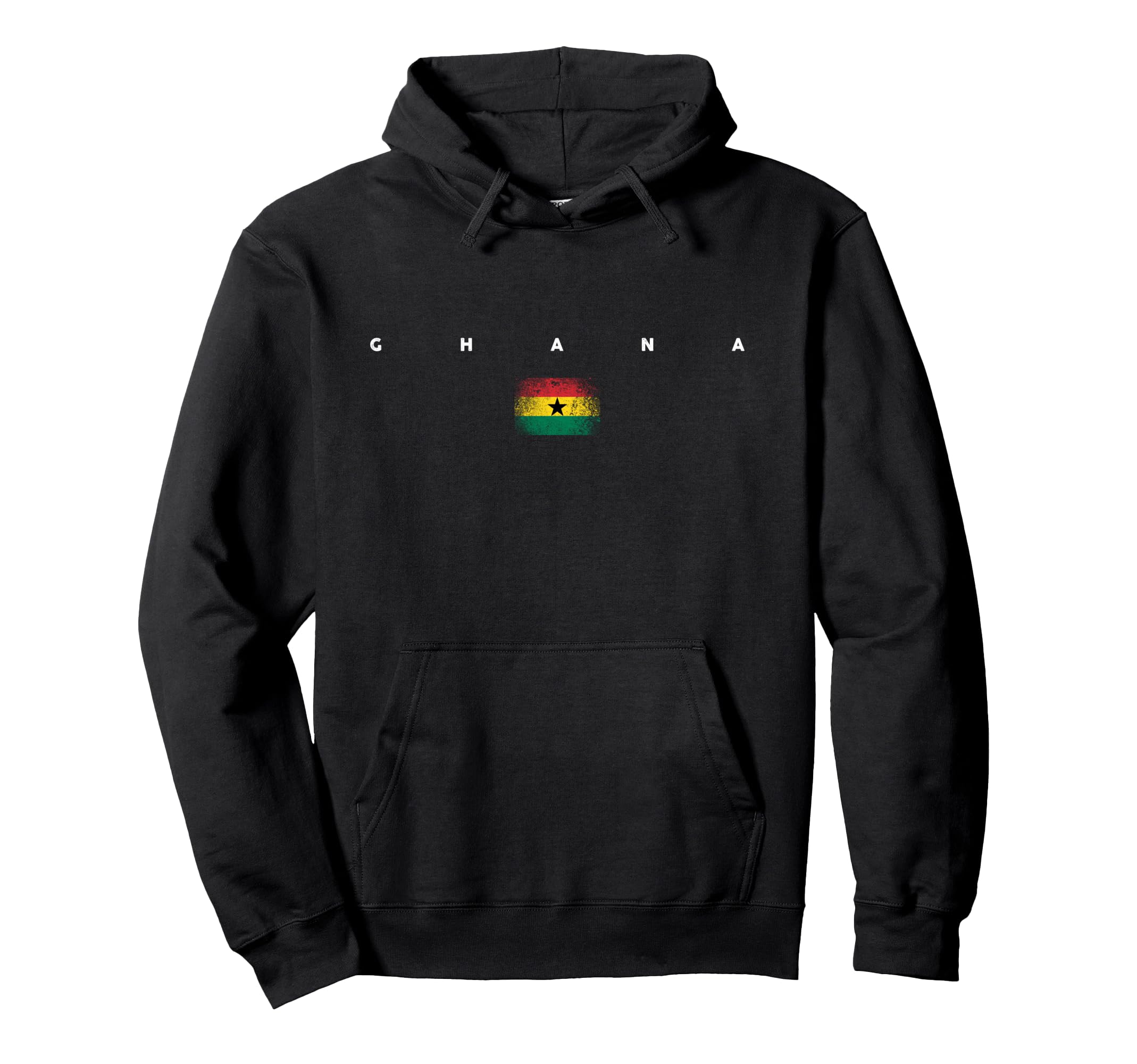 Ghana Flag Pride Soccer Ghana Hoodie - Fun Novelty Design Men Women - T-Shirt, Sweatshirt, Hoodie