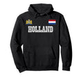 Holland Netherlands Orange Football Hoodie - Aesthetic Graphic Men Women - T-Shirt, Sweatshirt, Hoodie