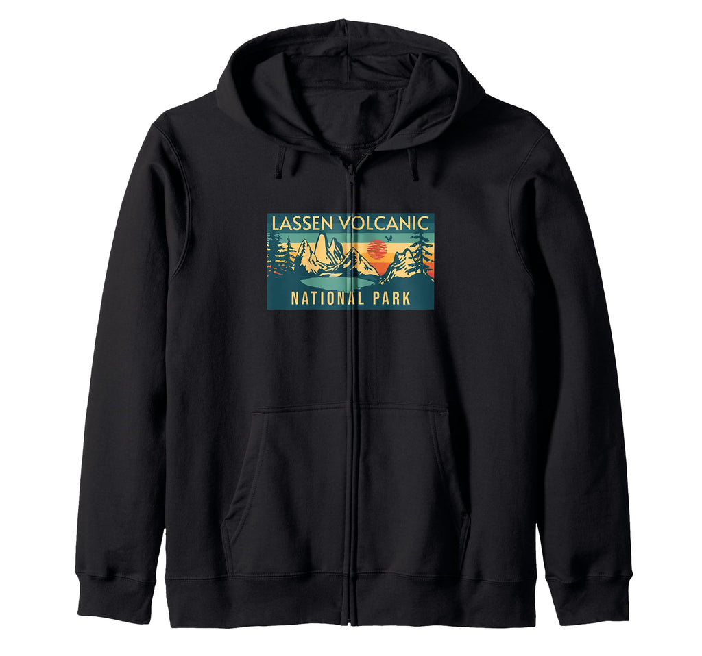 Lassen Volcanic National Park Sweatshirt - Trendy Graphic Men Women - T-Shirt, Sweatshirt, Hoodie