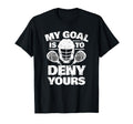 Funny Lacrosse Goalkeeper T-Shirt - Minimalist Print Unisex - T-Shirt, Sweatshirt, Hoodie